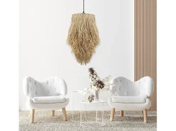 Lámpara Toolight App1322-1Cp Boho Brown Marru00f3n Best