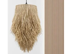 Lámpara Toolight App1322-1Cp Boho Brown Marru00f3n Best