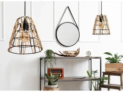 Lámpara Suspendida-Lámpara Toolight App1318-1Cp Boho Brown Marru00f3n
