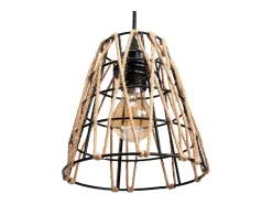 Lámpara Suspendida-Lámpara Toolight App1318-1Cp Boho Brown Marru00f3n