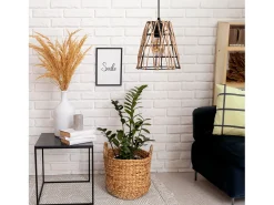 Lámpara Suspendida-Lámpara Toolight App1318-1Cp Boho Brown Marru00f3n