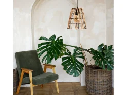 Lámpara Suspendida-Lámpara Toolight App1318-1Cp Boho Brown Marru00f3n