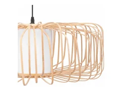 Lámpara Suspendida-Lámpara Toolight App1376-1Cp Boho Beige