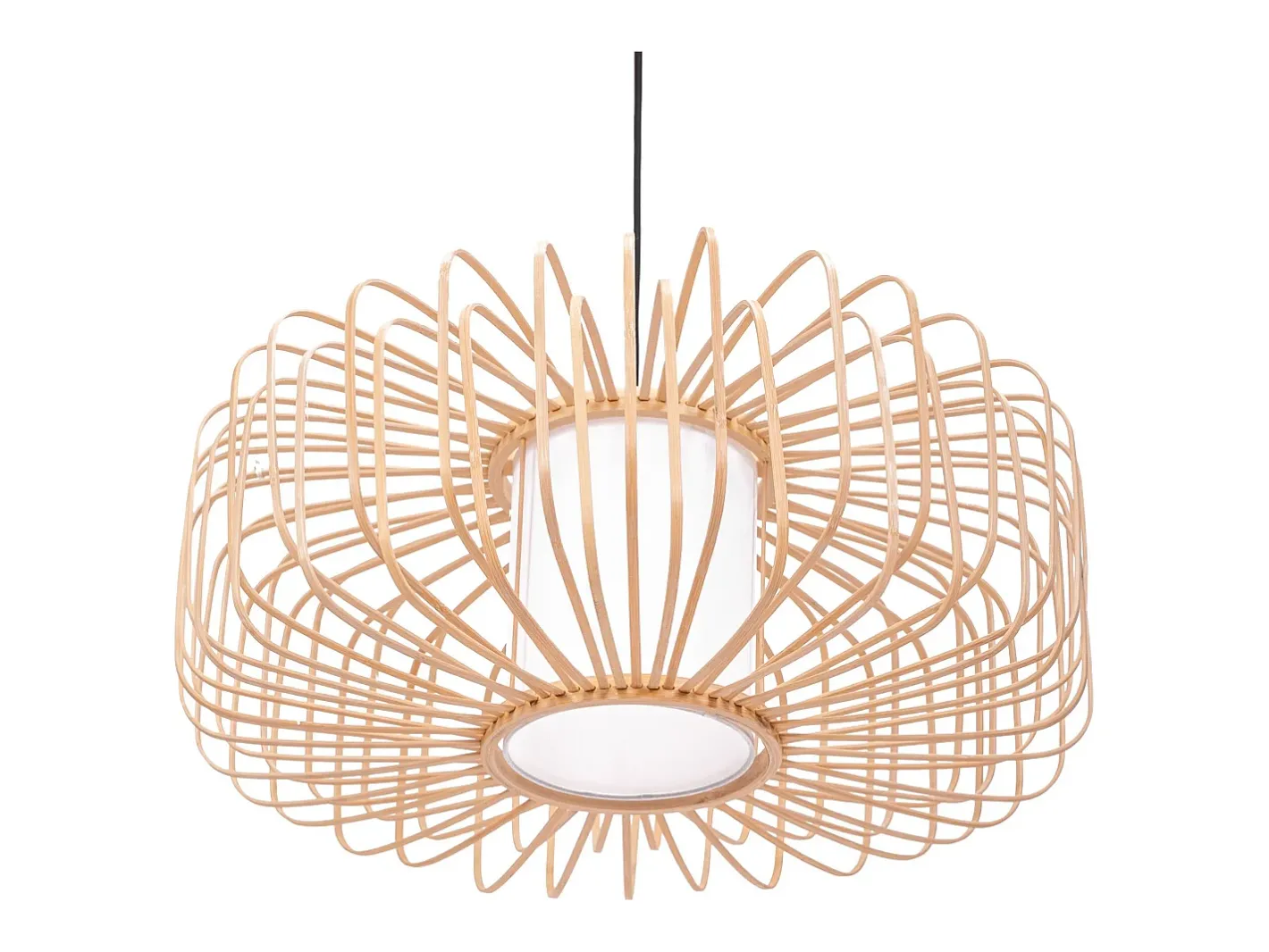 Lámpara Suspendida-Lámpara Toolight App1376-1Cp Boho Beige