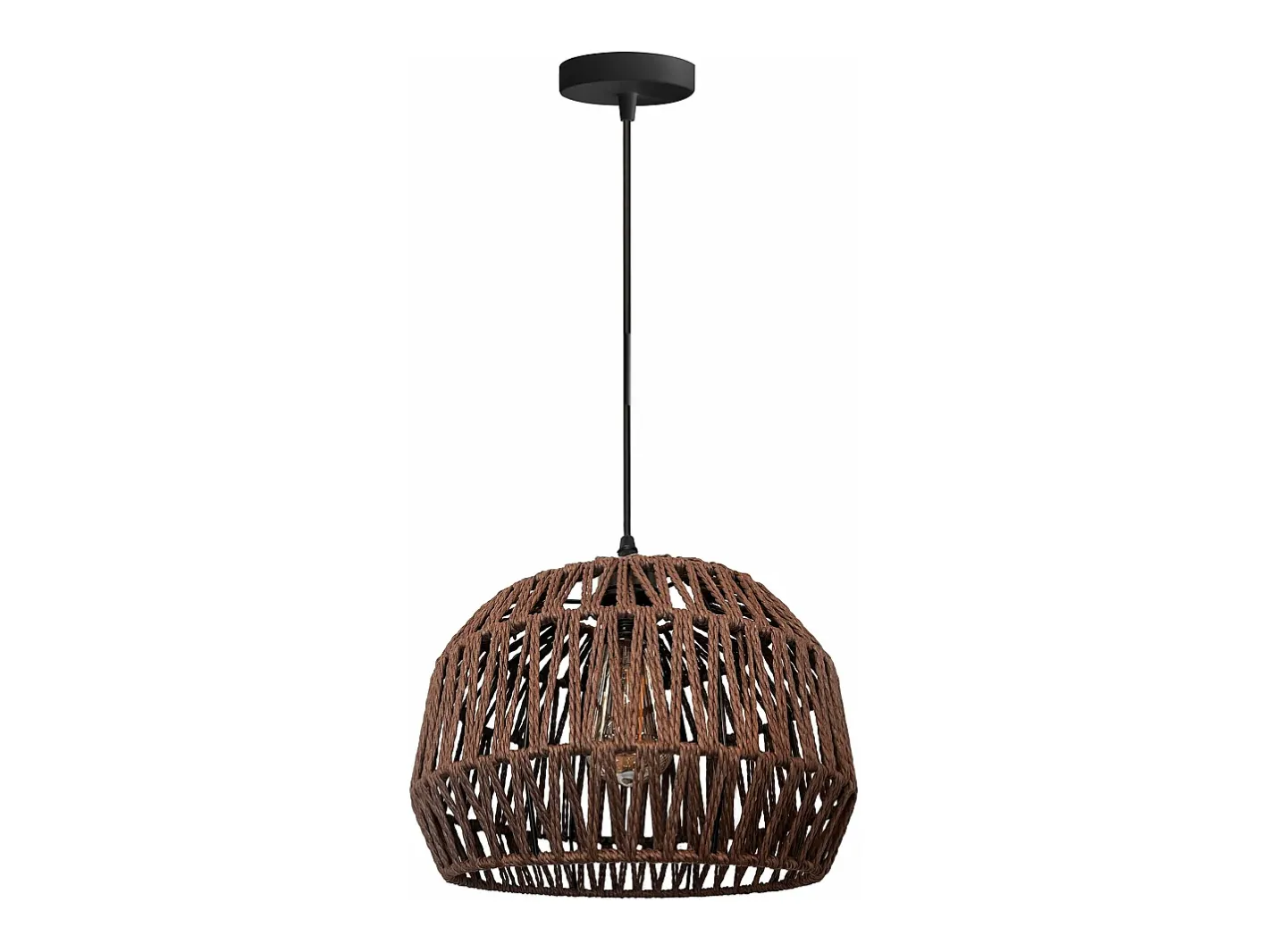 Best Lámpara Toolight App1292-1Cp Boho Brown Marru00f3n