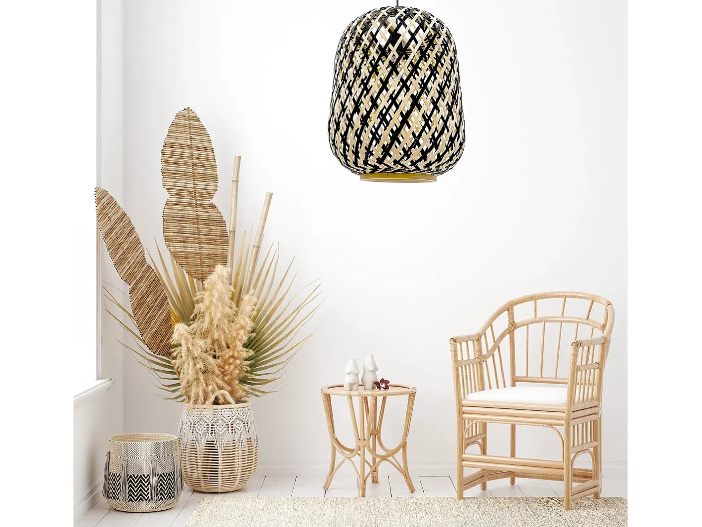 Sale Lámpara Toolight App1312-1Cp Boho Black Negro
