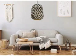 Sale Lámpara Toolight App1312-1Cp Boho Black Negro