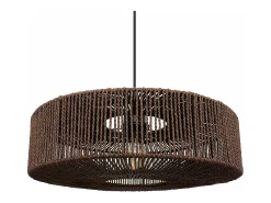 Lámpara Suspendida-Lámpara Toolight App1295-1Cp Boho Brown Marru00f3n