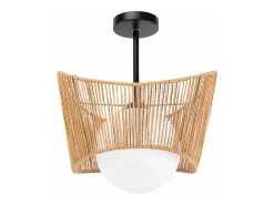 Lámpara Toolight App1589-1Cp Boho Beige New