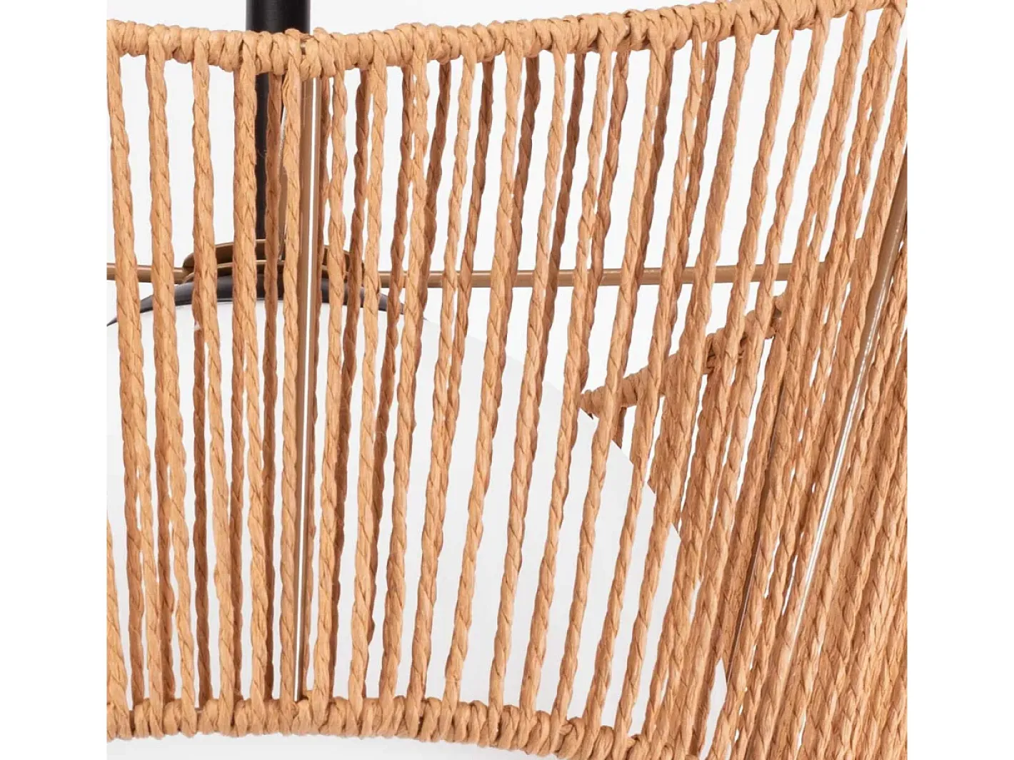Lámpara Toolight App1589-1Cp Boho Beige New