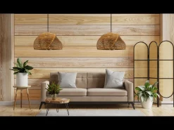 Lámpara Toolight App1316-1Cp Boho Brown Marru00f3n