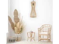 Lámpara Suspendida-Lámpara Toolight App1637-1Cp Boho Beige