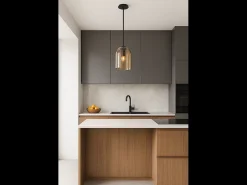 Lámpara Toolight APP1704-1CP Brown Marru00f3n Outlet