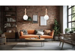 Lámpara Toolight App1422-1Cp Brown Marru00f3n Discount
