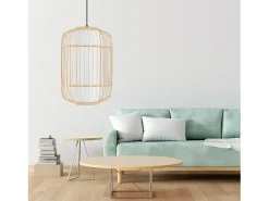 Lámpara Suspendida-Lámpara Toolight App1626-1Cp Brown Marru00f3n