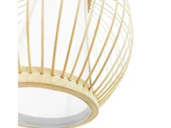 Lámpara Suspendida-Lámpara Toolight App1634-1Cp Brown Marru00f3n