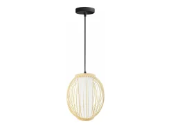 Lámpara Suspendida-Lámpara Toolight App1634-1Cp Brown Marru00f3n