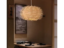 Lámpara Suspendida-Lámpara Toolight App1486-1Cp Brown Marru00f3n