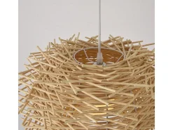 Lámpara Suspendida-Lámpara Toolight App1486-1Cp Brown Marru00f3n