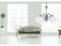 Hot Lámpara Toolight App960-5Cp Chrome Plateado