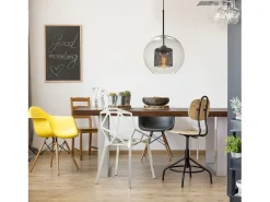 Lámpara Suspendida-Lámpara Toolight App558-1Cp 25Cm Black Negro