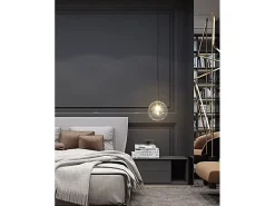 Lámpara Toolight App1685-1Cp 20Cm Black Chrome Negro Online