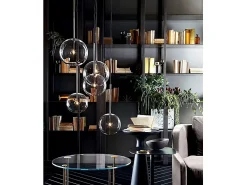 Lámpara Toolight App1682-1Cp 15Cm Black Chrome Negro Discount
