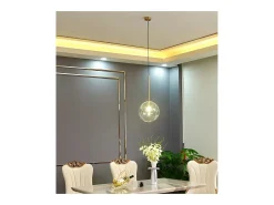 Lámpara Toolight App1683-1Cp 20Cm Gold Dorado New