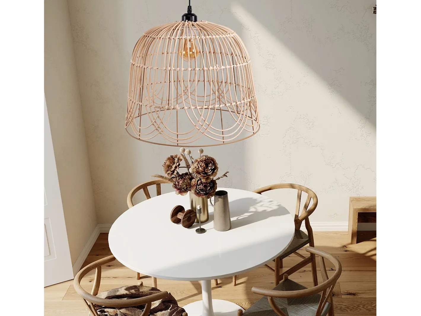 Lámpara Suspendida-Lámpara Toolight App1352-1Cp 40Cm Beige