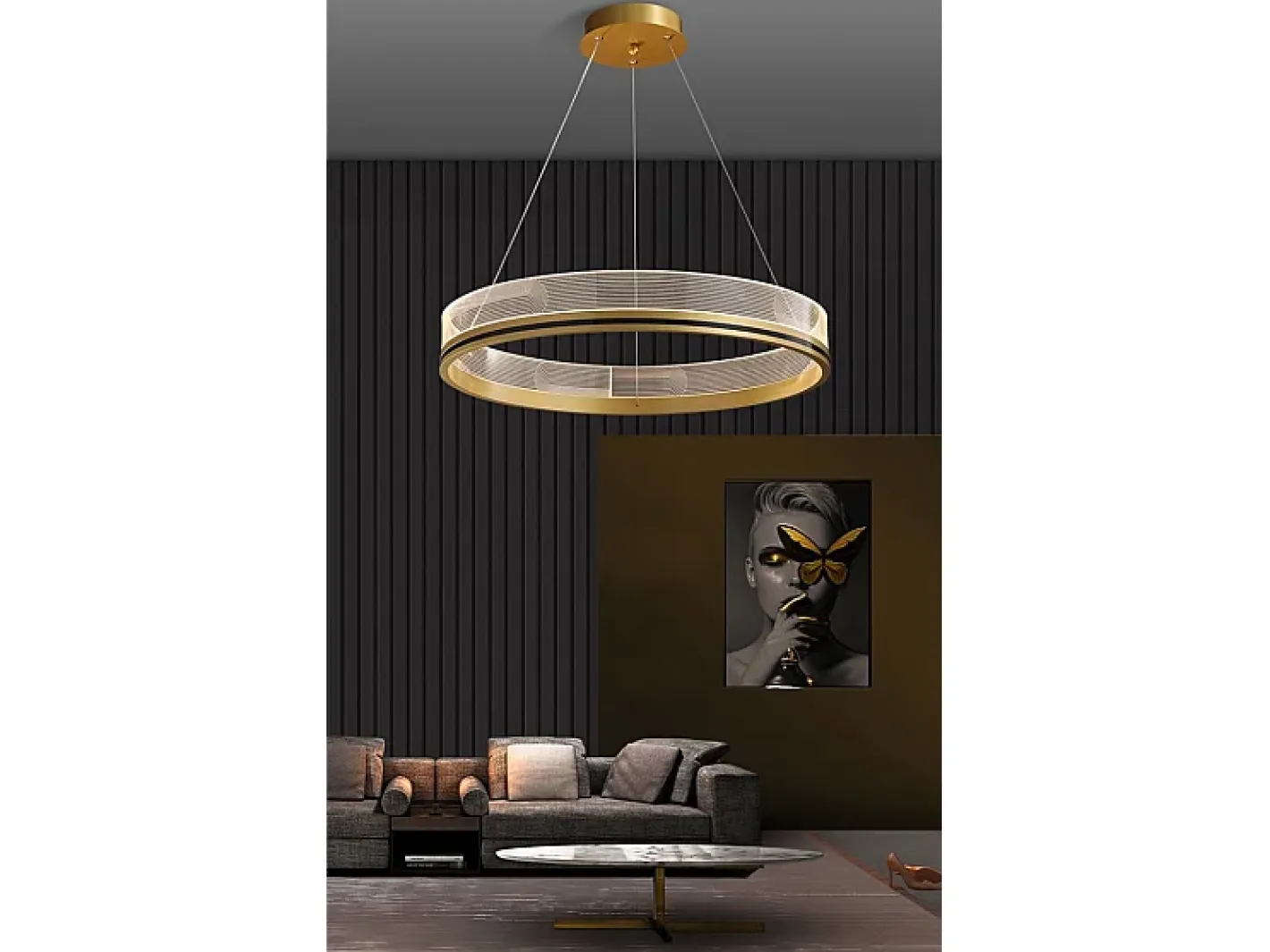 Lámpara Toolight App1190-Cp 60Cm Gold Dorado Online