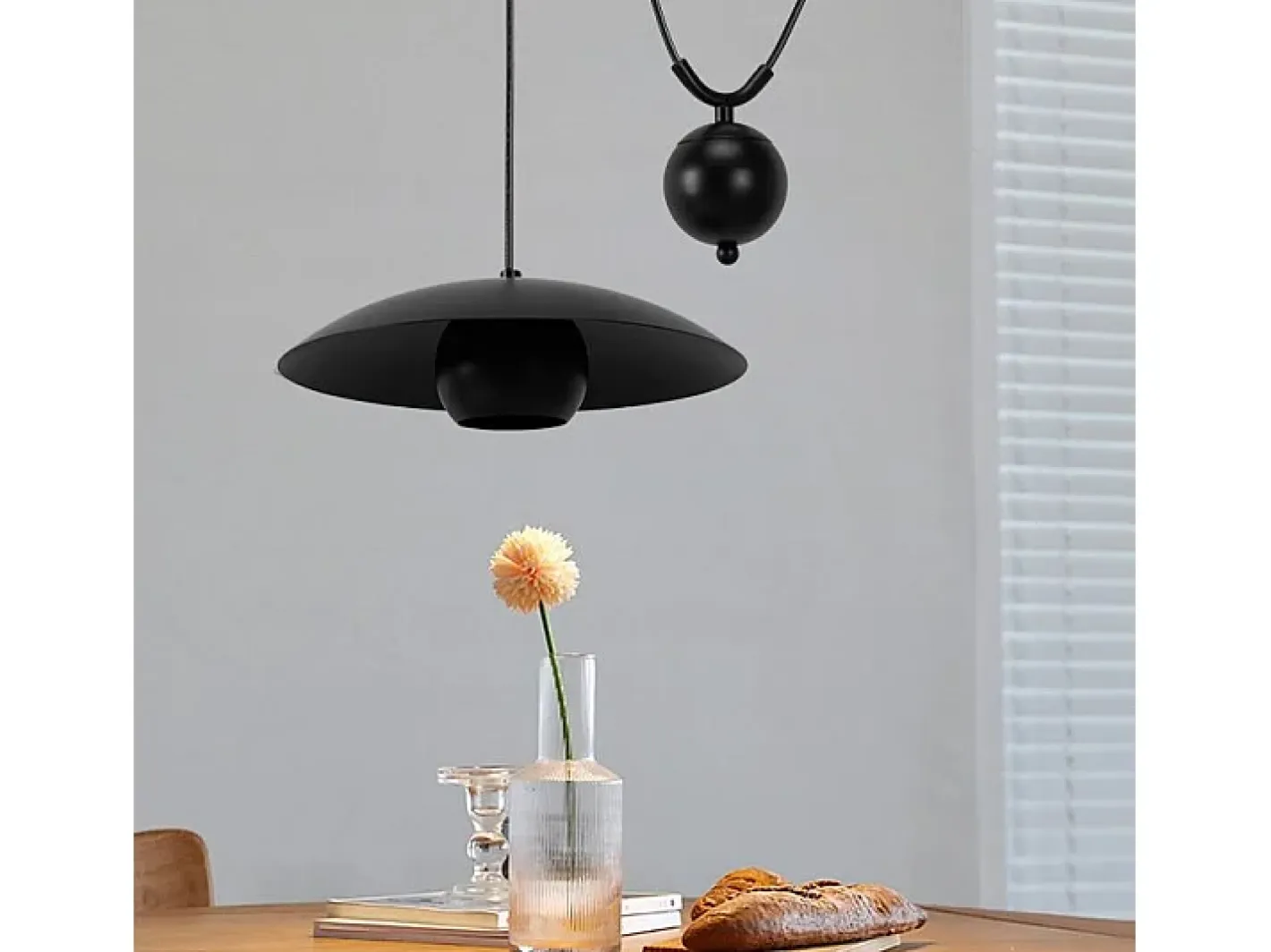 Lámpara Suspendida-Lámpara Toolight App1450-1Cp 30Cm Black Negro
