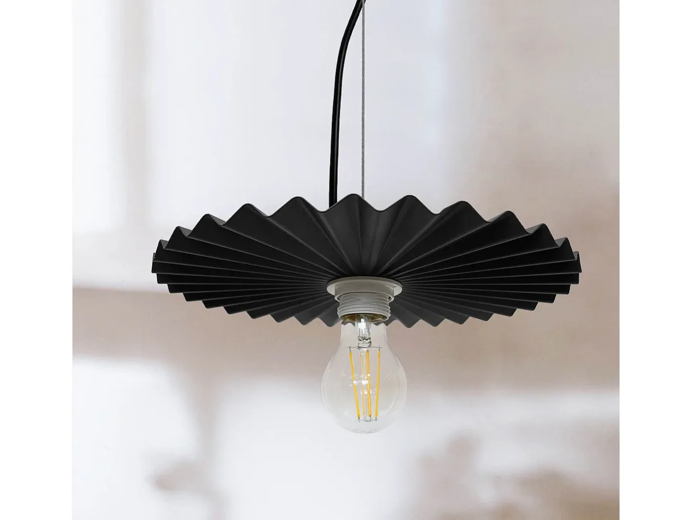 Outlet Lámpara Toolight App1452-1Cp 30Cm Black Negro