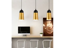 Lámpara Suspendida-Lámpara Toolight App196-1Cp Fox Gold Dorado