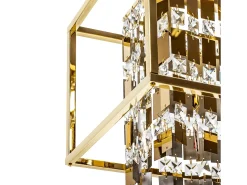 Lámpara Suspendida-Lámpara Toolight App1113-4Cp Gold Dorado