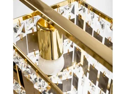Lámpara Suspendida-Lámpara Toolight App1113-4Cp Gold Dorado