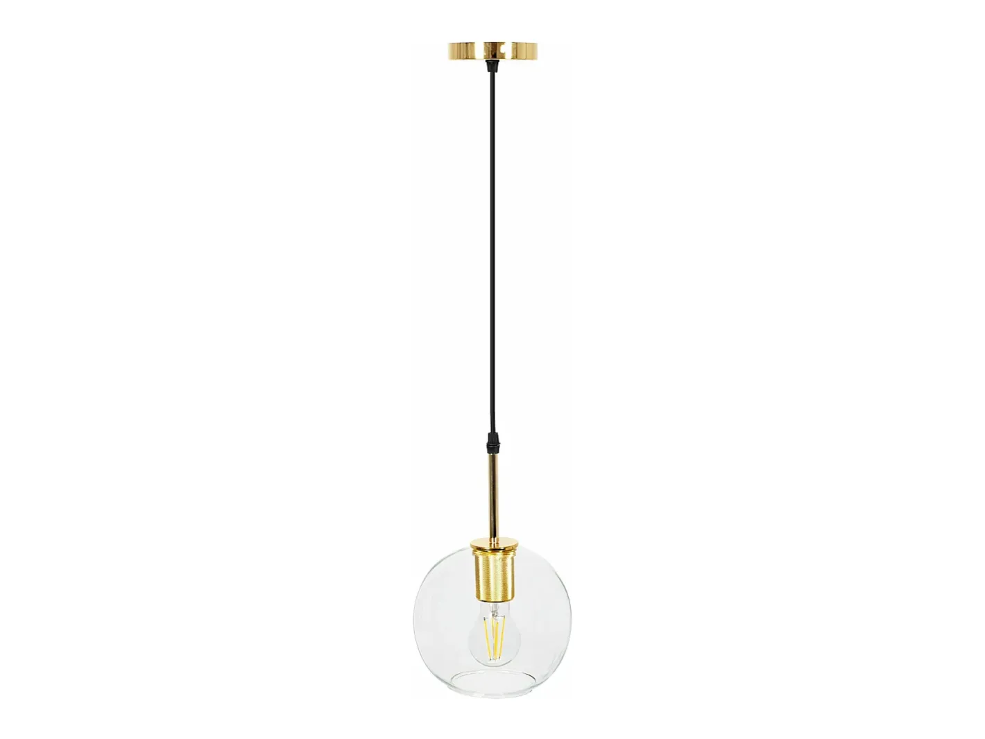 Lámpara Suspendida-Lámpara Toolight App1177-1Cp Gold Dorado