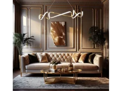 Lámpara Toolight App1777-Cp Gold Dorado Sale
