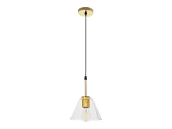 Lámpara Suspendida-Lámpara Toolight App1179-1Cp Gold Dorado