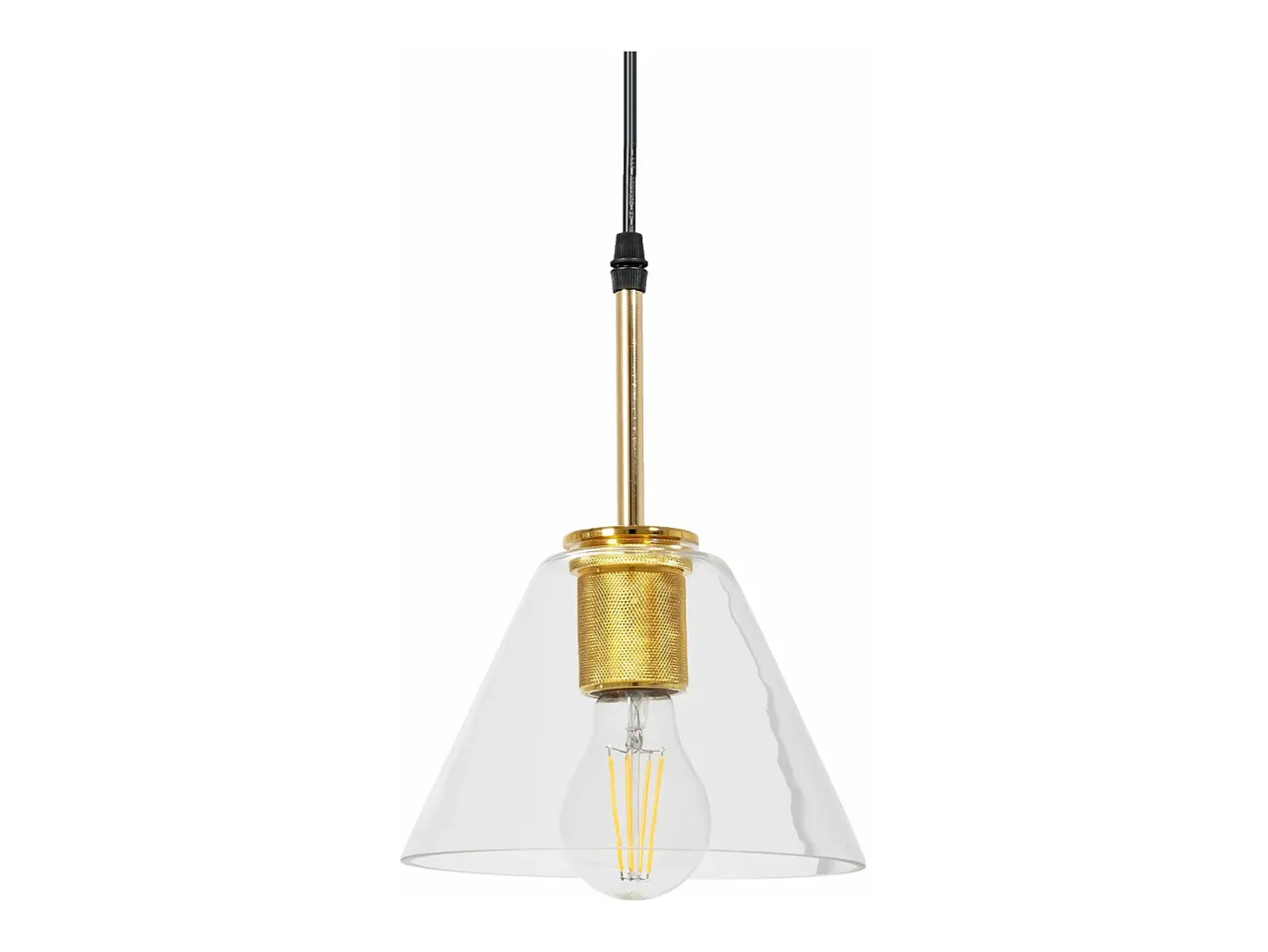 Lámpara Suspendida-Lámpara Toolight App1179-1Cp Gold Dorado