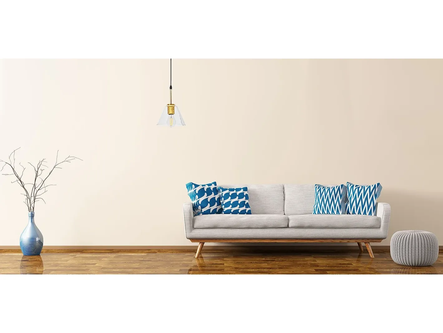 Lámpara Suspendida-Lámpara Toolight App1179-1Cp Gold Dorado
