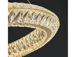 Lámpara Suspendida-Lámpara Toolight APP1769-CP Gold Dorado