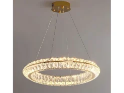 Lámpara Suspendida-Lámpara Toolight APP1769-CP Gold Dorado
