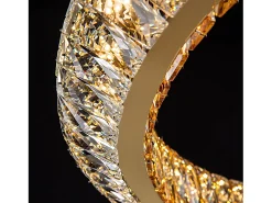 Lámpara Suspendida-Lámpara Toolight APP1769-CP Gold Dorado