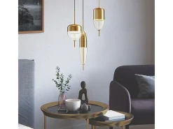 Lámpara Suspendida-Lámpara Toolight App549-1Cp Gold Dorado