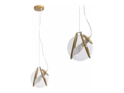 Lámpara Suspendida-Lámpara Toolight App1089-1Cp Gold Dorado