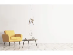 Lámpara Suspendida-Lámpara Toolight App1089-1Cp Gold Dorado