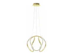Lámpara Suspendida-Lámpara Toolight App386-Cp Gold Dorado