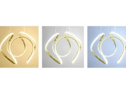 Lámpara Suspendida-Lámpara Toolight App386-Cp Gold Dorado