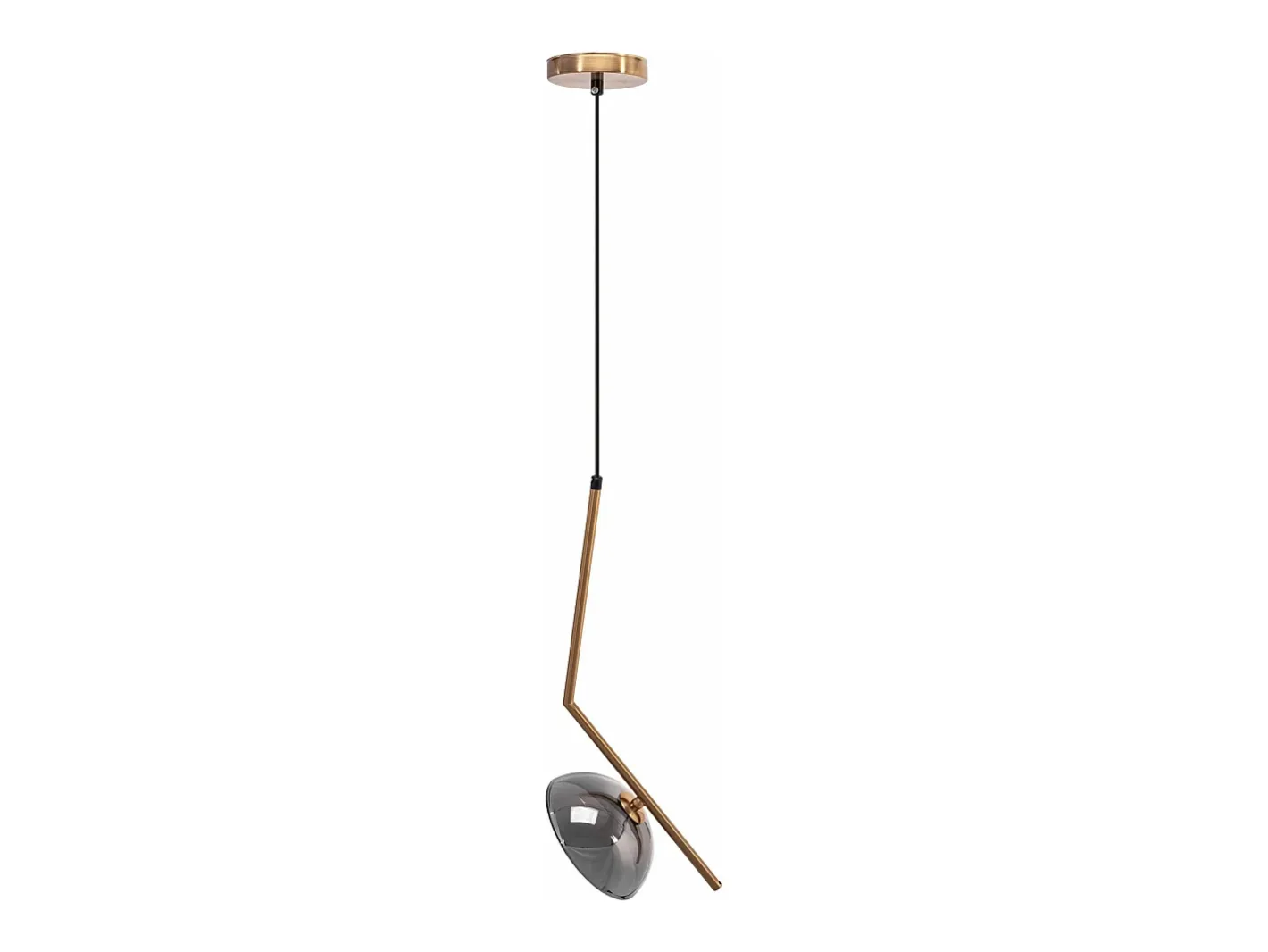 Lámpara Suspendida-Lámpara Toolight App1086-1Cp Gold Dorado