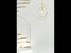 Lámpara Suspendida-Lámpara Toolight App286-1Cp Gold Dorado